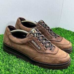 Mephisto Mens Hazelnut Old Velours Leather‎ Lace Up Casual Walking Shoes Sz 12.5